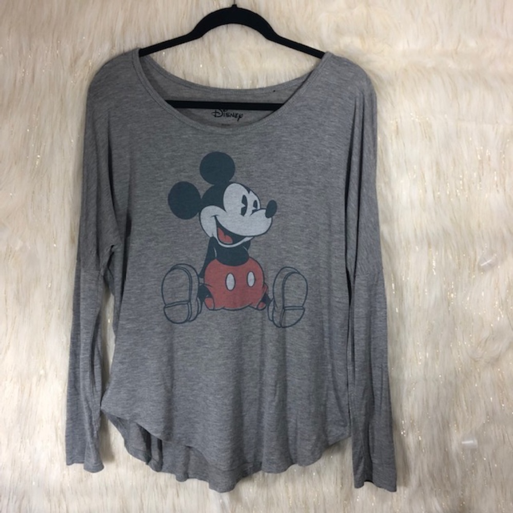 Disney Mickey Mouse Long Sleeve T shirt  S…